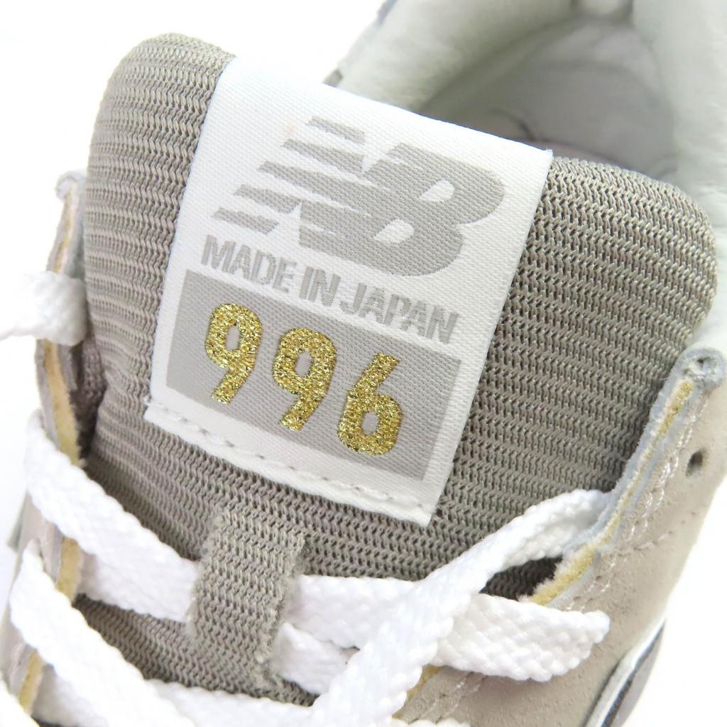 Pristine NEW BALANCE Sneakers M996JP Handmade Gray Mens 26.5 Used