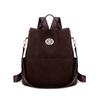 Schoolbag manufacturer source new Korean version women's backpack suede large capacity backpack multi-functional shoulder bag dual-purpose