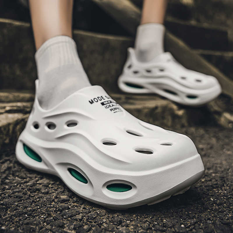 Fashion Round Foot Lightweight Shoes Skates Slippers Sandals Beach Luxury Man Flip Flop Sneakers Sport Shoess Practice Tennes Cheap