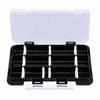 Waterproof Fishing Bait Box Removable Dividers Fishing Storage Case Lure Storage Box  Hooks Storage