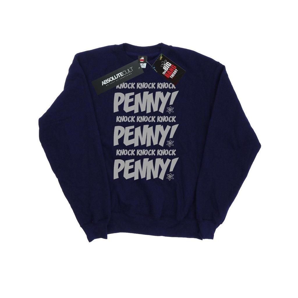 The Big Bang Theory Mens Sheldon Knock Knock Penny Sweatshirt