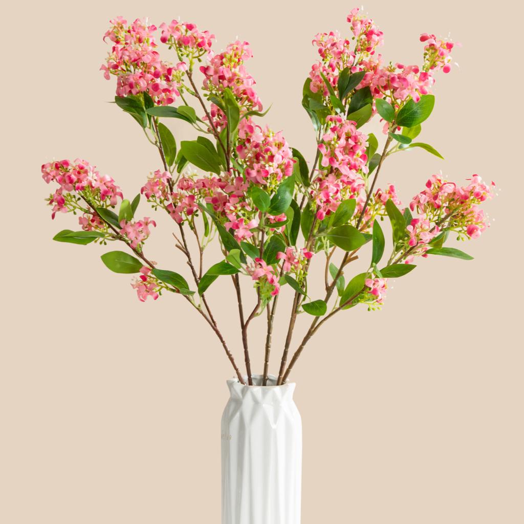 Silk Artificial Lilac Flower Wedding Bridal Bouquet Home Room Festival Outdoor Garden Yard Archway Diy Gift Box Hot Sale Decora