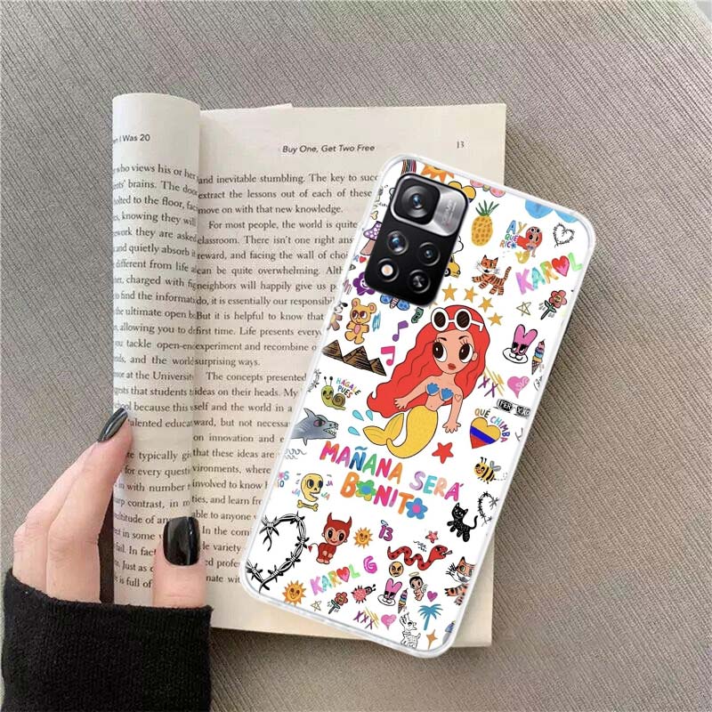 Karol G Manana Sera Bonito Phone Case For Xiaomi Redmi Note 14 Pro 12 Plus 12S 10 11 Pro 4G 5G 9T 9S 8T 10S 11T 11S 11E 9 8 Coqu