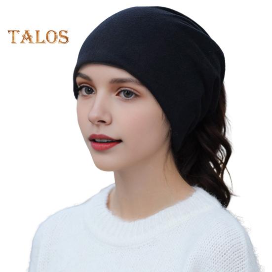 Women Thermal Hat Cycling Neck Warmer Lightweight Colorful Printing Headband High Elasticity Anti-slip Scarf Cold Warm Weather Multi-Functional