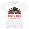 Guns N Roses Los Angeles 1989 Skyline Roses T-shirt