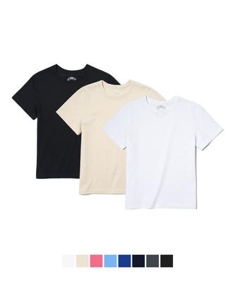 Banwonateullie [2Pack] A3403 Signature Silket T-Shirt_8 Color