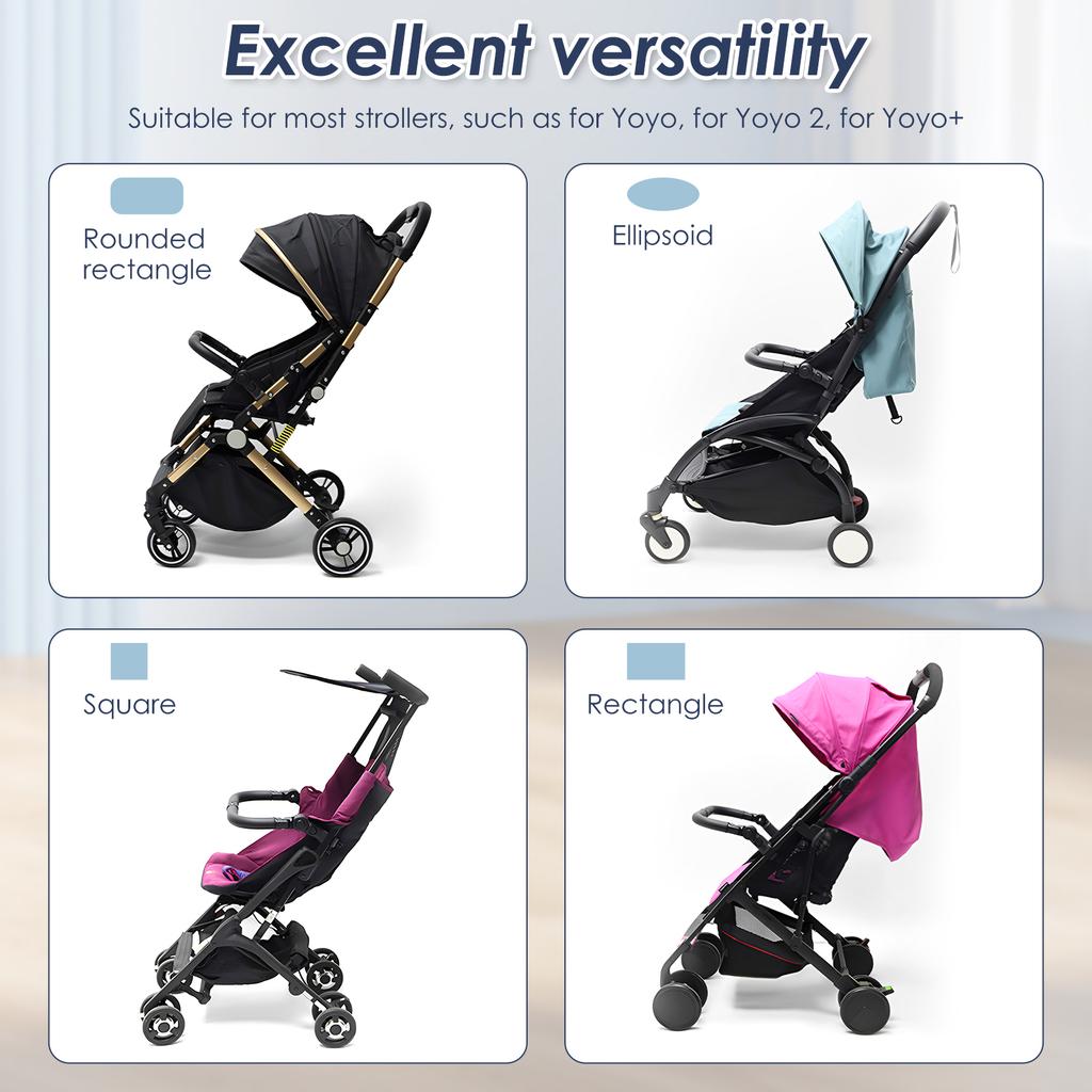 Stroller Bumper Bar Angle Adjustable Armrest Stroller Handle Multifunctional Stroller Bumper Handle Removable Stroller Crossbar