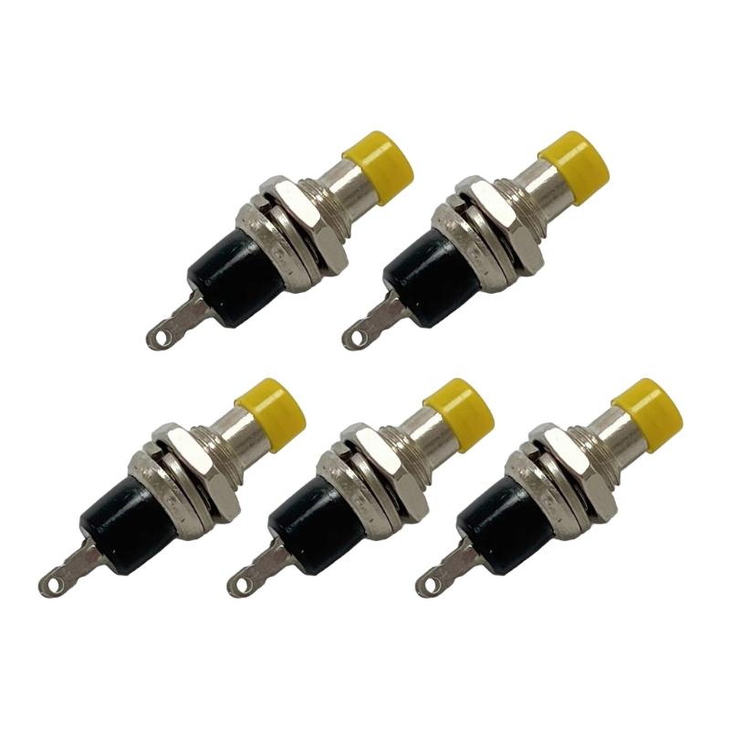 Pack of 20 Small Momentary Pushbutton Switches with Vibranting Color Hat Designs Home Accessory for Circuit Boards