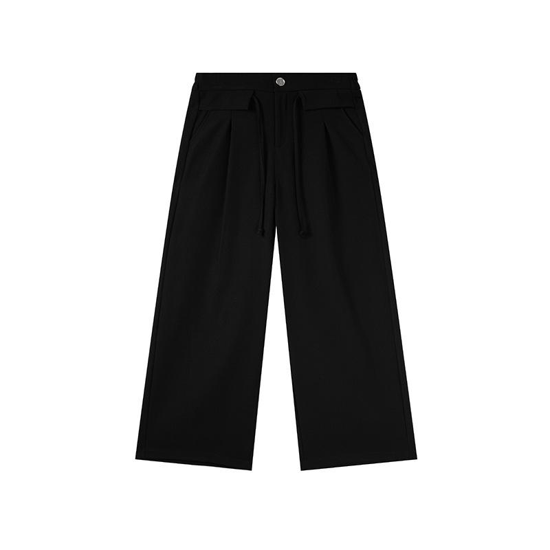 Shuangtian 2026 Plus Size Women s Lace-Up Casual Pants - Spring Design 4XL