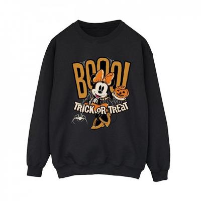 Womens/Ladies Boo Minnie Mouse Sweatshirt