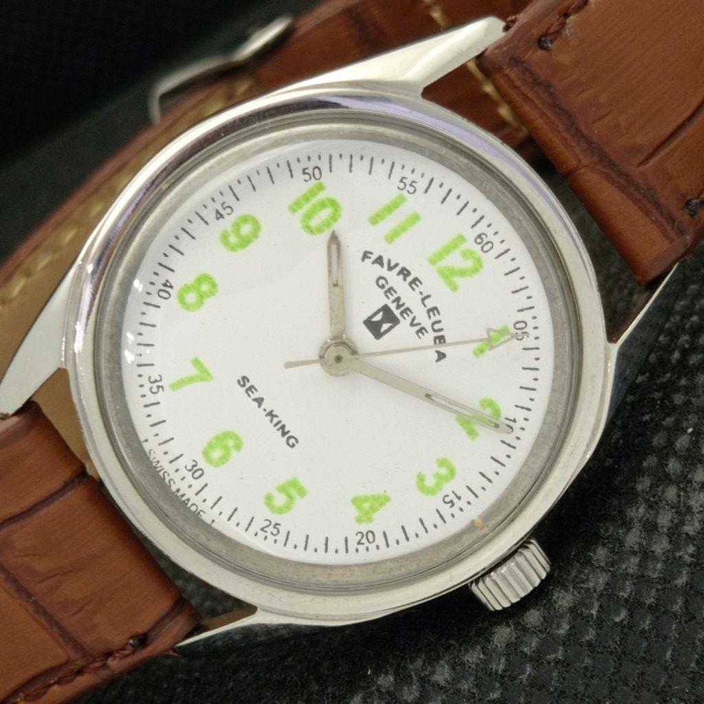 

Б/У FAVRE LEUBA GENEVE SEA KING ШВЕЙЦАРСКИЕ МУЖСКИЕ ЧАСЫ a310717-1 Артикул 589-a310717