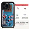 Black Groove Game Console Phone Case for iPhone 14-17 Pro Max