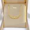 Fashion Retro Light Luxury White Jewelry Angel Wings Necklace Exquisite Personality Stainless Steel Clavicle Chain
