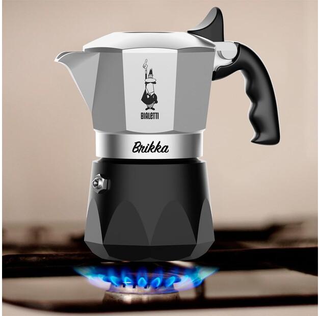 Кофеварка Bialetti New Brikka на 2 чашки (0007312)