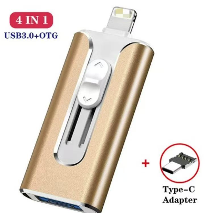 Anpassbarer 3-in-1 USB-Stick für Apple- und Android-Geräte