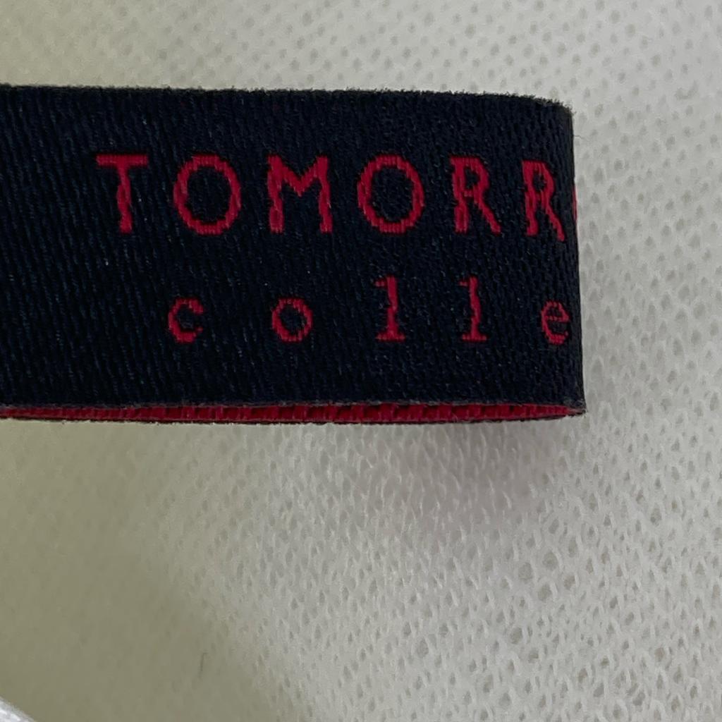 TOMORROWLAND [New/Made In 2014] 14-01-42-01304 Nap Cotton Petal Sleeve Pullover 2-Way Tops 36 whiteUsed