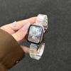 Kompatibel mit Apple Watch S11: Neues Sommerarmband - Harz & Silikon S10/S9 Armbänder mit Premium-Gefühl