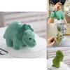 2024 New Dinosaur Plush Keychain Charming Pp Cotton Bag Car Pendant