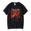 Vintage 2000 Rhapsody of Fire T Shirt Dawn Victory Long Sleeves Vintage Washed Designer Clothes Homme Casual Stylish