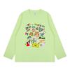 Trendy Cartoon Print Japanese Bestie Long Sleeve Loose Autumn T-Shirt
