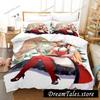 Azur Lane Luxury Bedding Set Japan Anime Cartoon Duvet Cover Set Comforter Bedspread Linen Twin Single Size Printed Home Textile