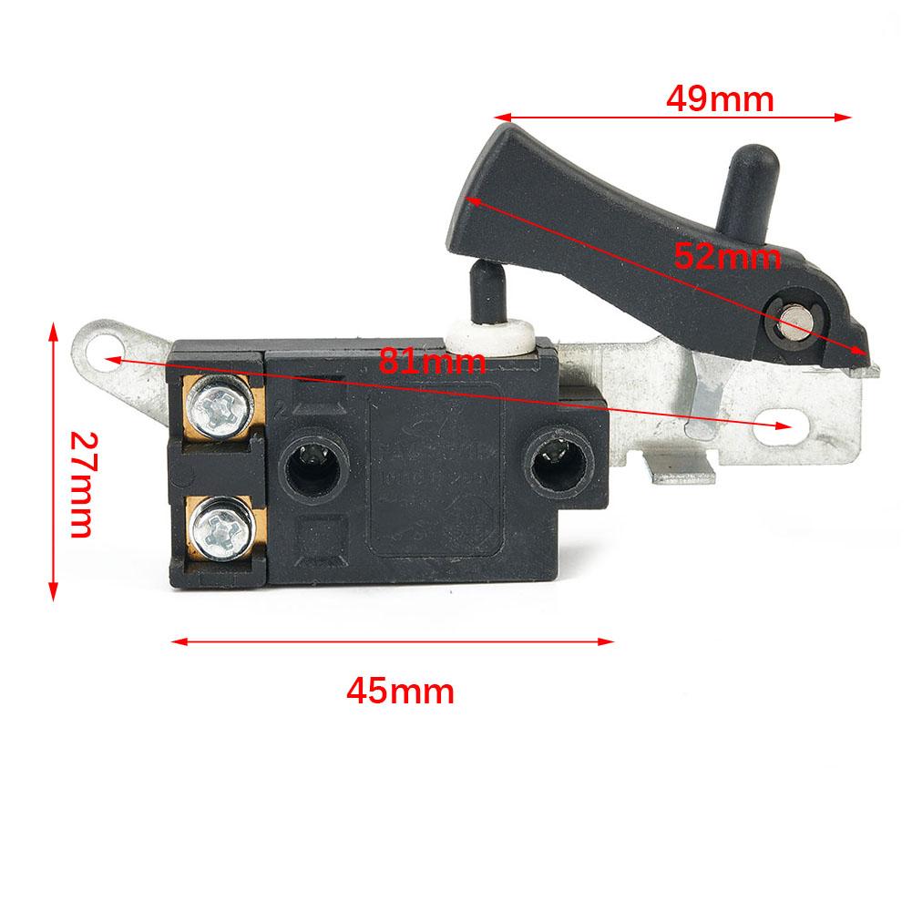 Speed Control Trigger Switch FA2101B for PH65A Electric Pick 250V 10A Compatible with Various Power Tools and Electric Drills