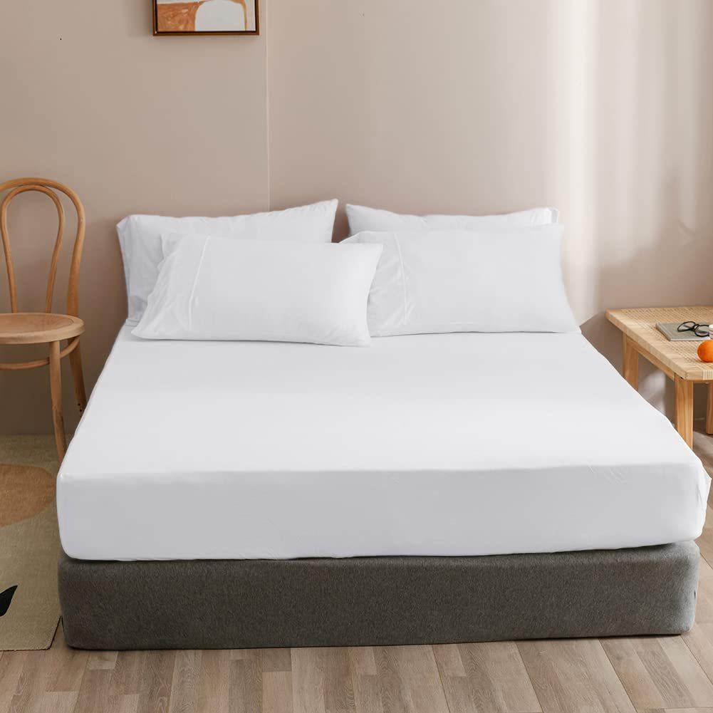 Simple Solid Color Pattern Mattress Three-Piece Digital Printing Bedding Mattress Three-Piece Set Children And Adults