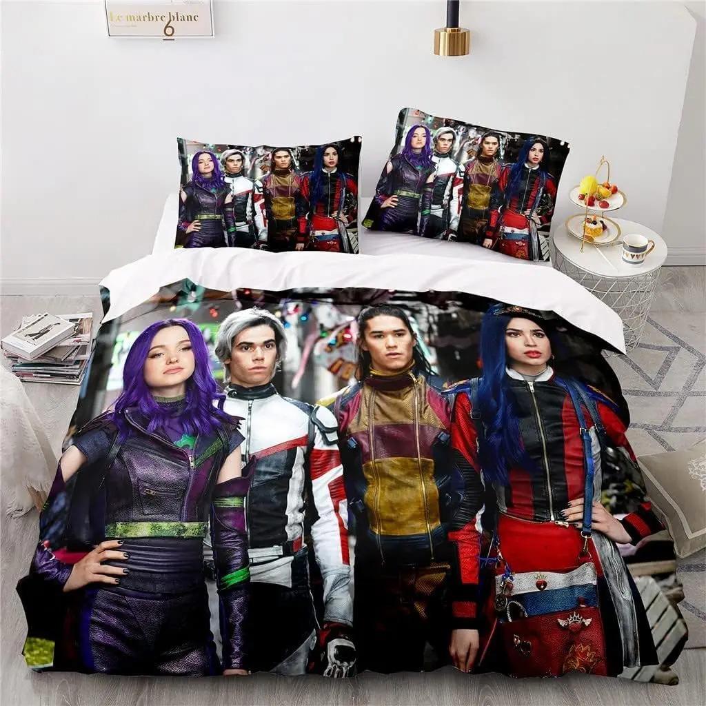 Small Flower Bedclothes Bedding-set-cover Duvet Cover Pillowcases US Queen 228x228cm Double White Bedding Set 100% Hot New