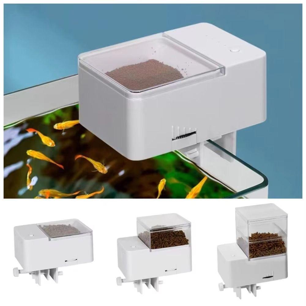 Large Capacity Automatic Fishes Feeder 50/150//250g Goldfish Auto Feeder  Fish Tank Accessories