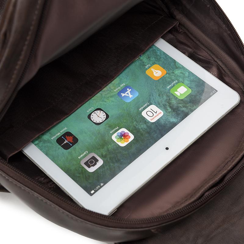 Women's Retro Backpack Soft Leather Travel Backpack