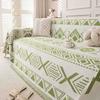 Sofa Cover Chenille Cover Geometric Art High Sense Four-season Sofa Towel Home Decoration Non-slip and Anti-grab