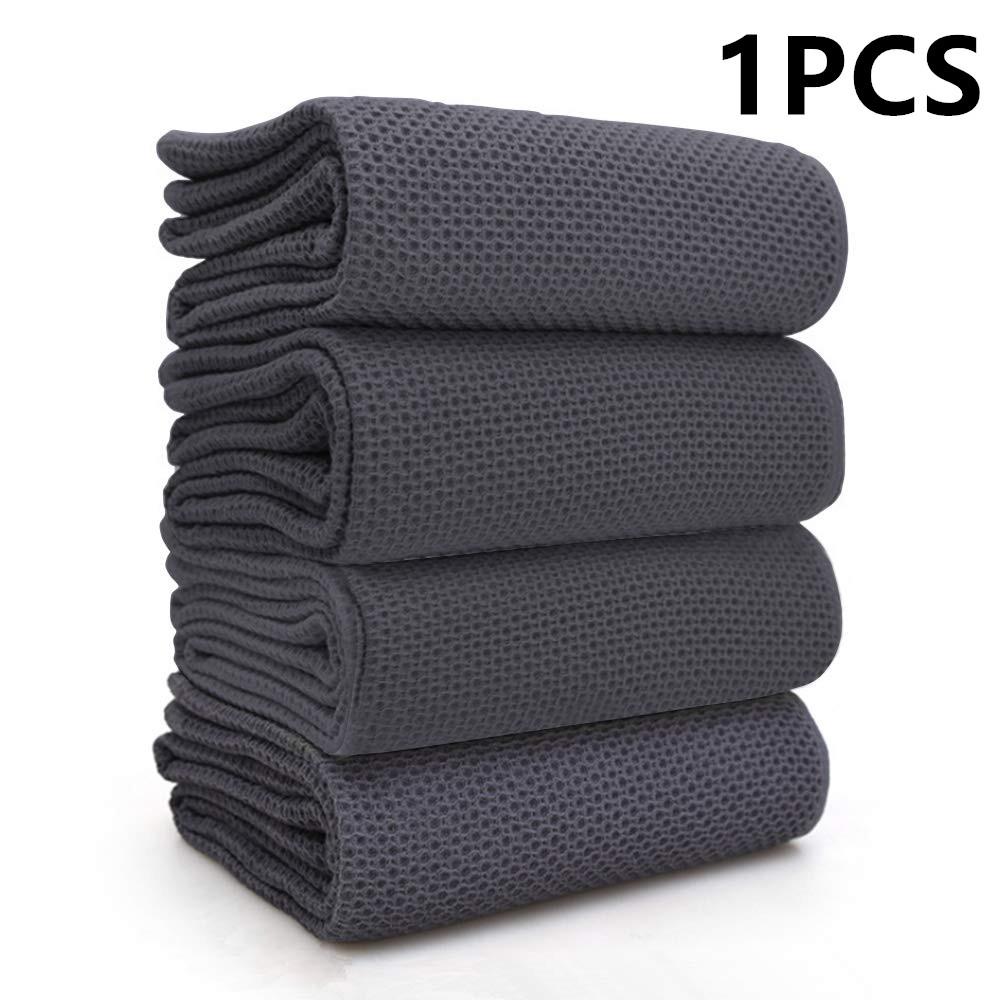 Pure Cotton Waffle Bath Towel Soft Absorbent Thick Large Size A-Class Towel Honeycomb Pattern for Home Comforter sports towel