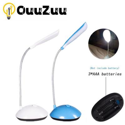 LED stolní lampa Stolní lampa na ochranu očí AAA baterie Osvětlení knih Lampa na čtení Osvětlení stolu Morden Lamp ke čtení knihy