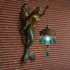 Wall Lamp Retro Base Design Night Light Statue Wall Lamp Ocean Themed Artwork Suitable For Bedroom El And Restaurant Statue