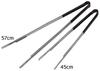 Maruka 45cm Steel Charcoal Tongs, Premium Quality, Made in Japan, 000775