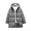Cotton Clothes Women's Season Medium and Long Cloud Puffs Fashion Hooded Warm Jacket