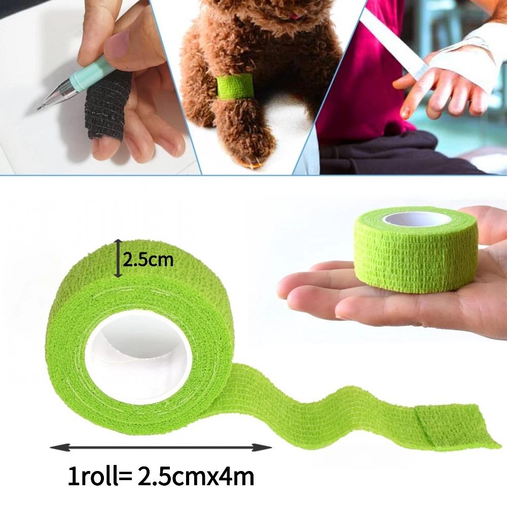 New Hot Finger Care Guard Self Adhesive Bandage Wrap Self Stick Wrap for Ankle, Wrist, Sports, Breathable Cohesive Vet Tape