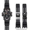 Dla zegarka G-SHOCK Casio Pasek do zegarka dla mężczyzn Druga generacja Big Mud King Zmodyfikowany GWG2000 GWG-2000 GWG-2040 Żywica Gumowy Pasek