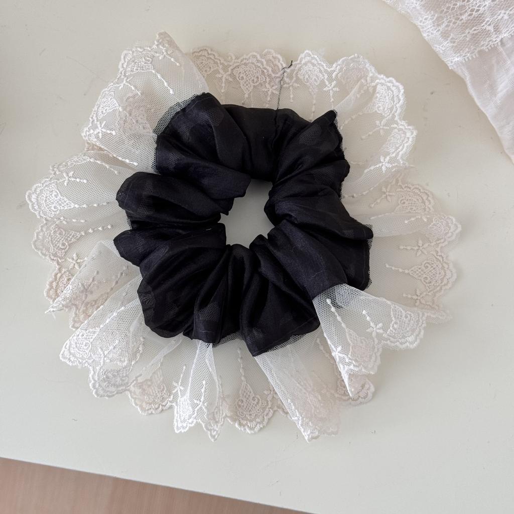 Large Big Elastic Hair Bands Accessories for Women Girl Ties Korean Rubber Fascinators Elegant Vintage  Gift Kpop Adults New
