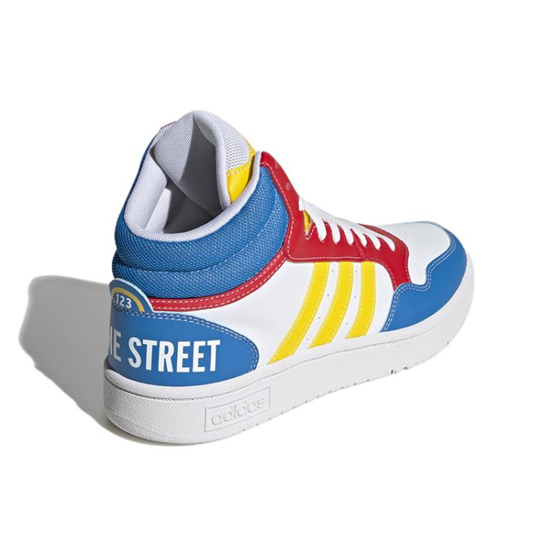 adidas Tenisky Hoops 3.0 Mid 'White Blue' GX6108