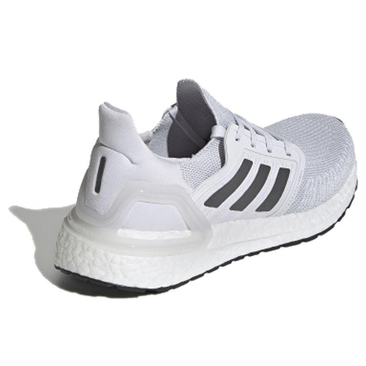 adidas Sneakers UltraBoost 20 Grigio Scuro da Donna Rosso Solare EE4394