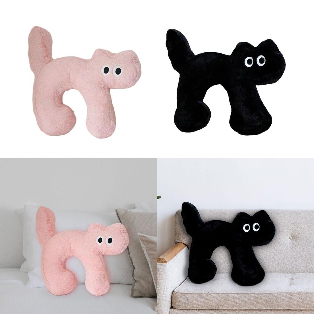 Lovely Plush Toy Stuffed Animal Decorative Ornaments Early Education Toy Cushion Throw Pillow for Study Bedroom Party Favor