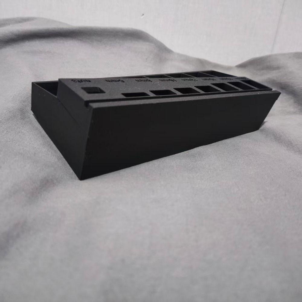 Scollatore per Bulloni M3 Stampato in 3D Scomparti Multipli PLA Sorter Lunghezza Viti Leggero Salvaspazio Vassoio per Smistamento Viti Organizzazione Attrezzi