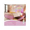 Unicorn Child Bed - 90 X 200 Cm - with Light Bar - 2 Drawers - Pink PU