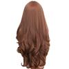 Women Fashion Synthetic Long Wavy Wig Lady Wigs Blonde Brown Black Linen Natural Cosplay Party Hair for Party Club