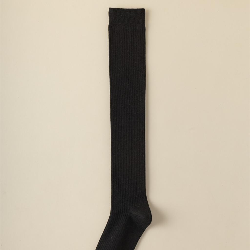 Cashmere Knee Socks Double-Needle Merad Color Warm And Cold-Resistant Women'S Knee Socks Zhuji Socks