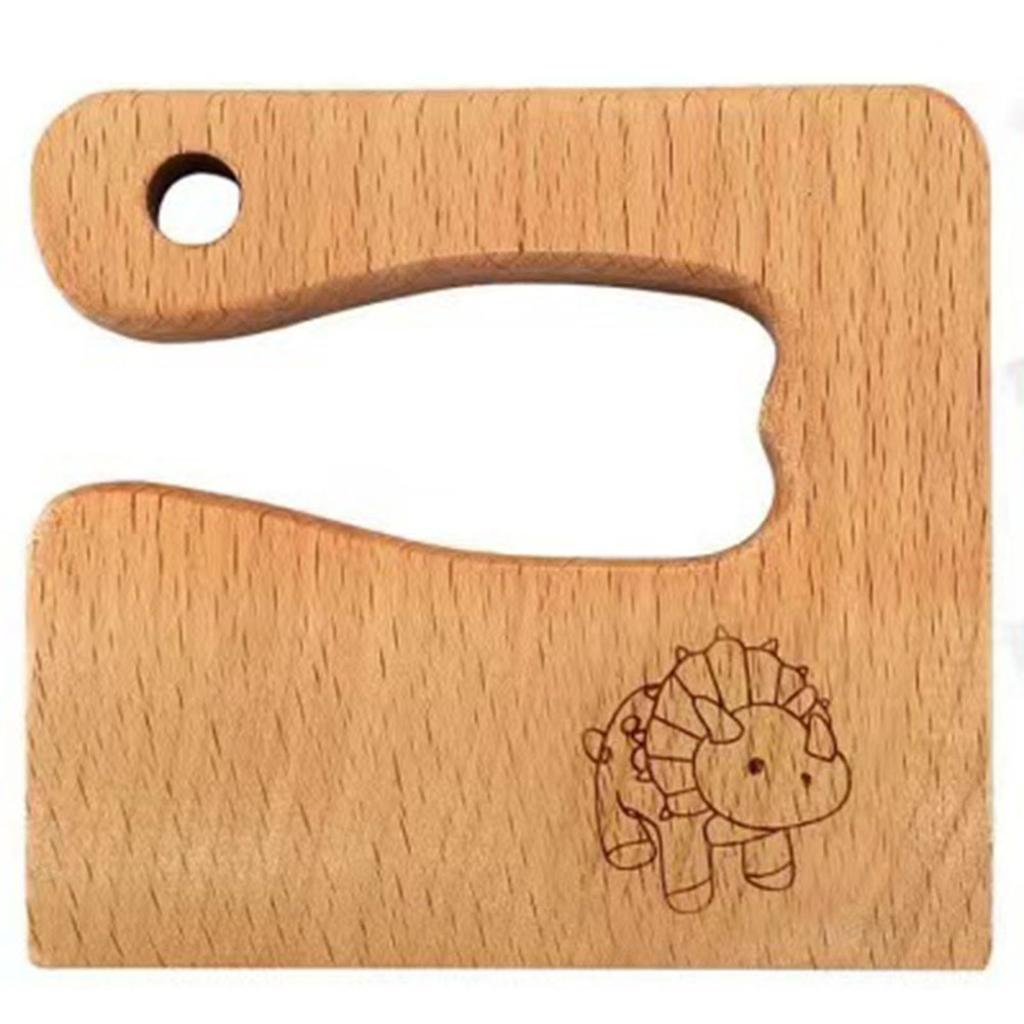 Mini Wooden Kids Knives Safety Cooking Cutting Toys For Children Kids Toddler