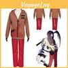 Stilvoller Erwachsene Herren Angels Of Death Isaac Foster Zack Hoodie Jacke Hose Cosplay Kostüm