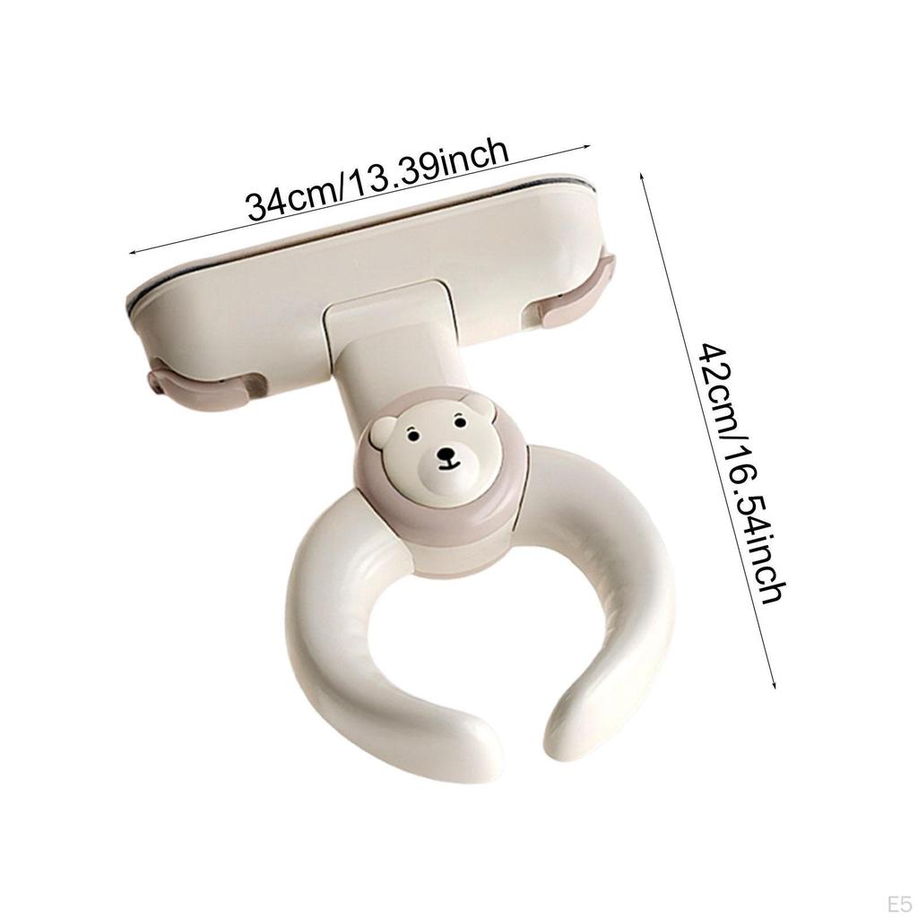 Bath Stand with Suction Cups, Support Handle, Foldable, Adjustable, Non-Slip, Multifunctional,