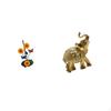 Elephant Paper Towel Holder Dispenser Non Slip Vertical Tissue Rack Resin Art Crafts Animal